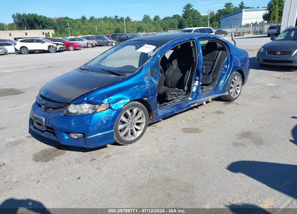 2011 HONDA CIVIC SI VIN: 2HGFA5E5XBH700097