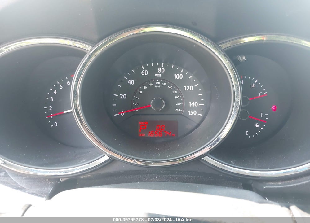 2013 KIA SORENTO EX VIN: 5XYKU4A60DG328512