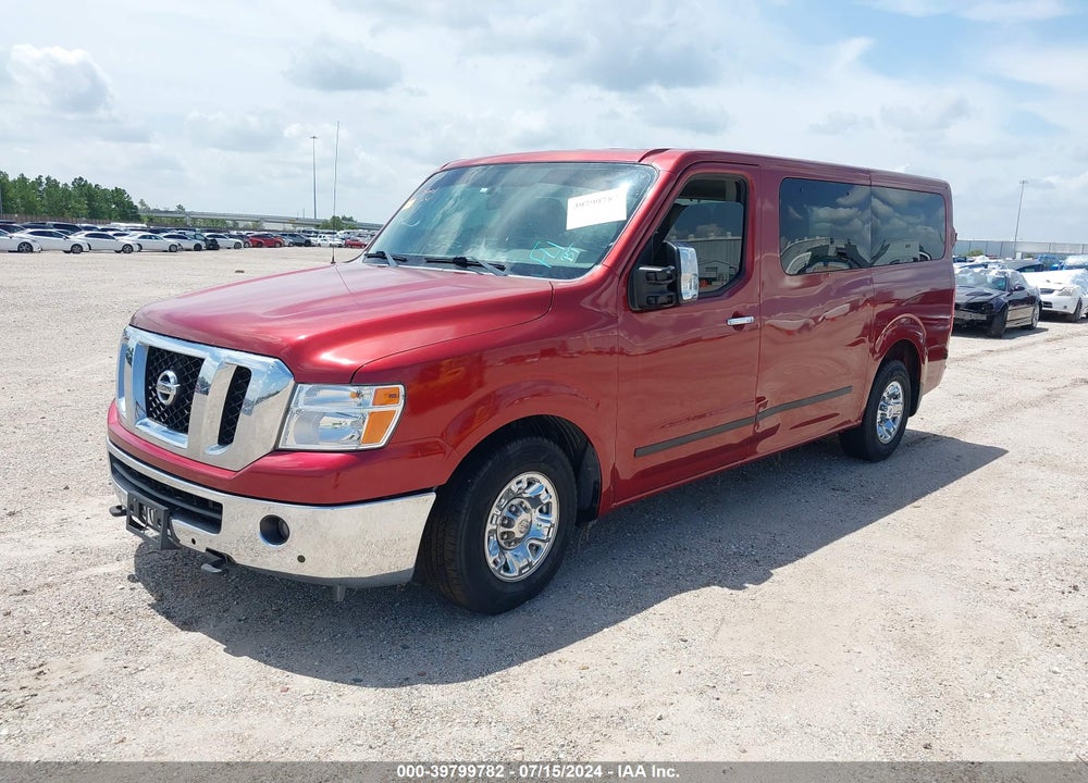 2017 NISSAN NV PASSENGER NV3500 HD SL V8 VIN: 5BZAF0AA4HN853154