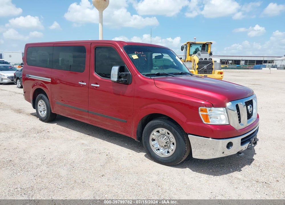 2017 NISSAN NV PASSENGER NV3500 HD SL V8 VIN: 5BZAF0AA4HN853154