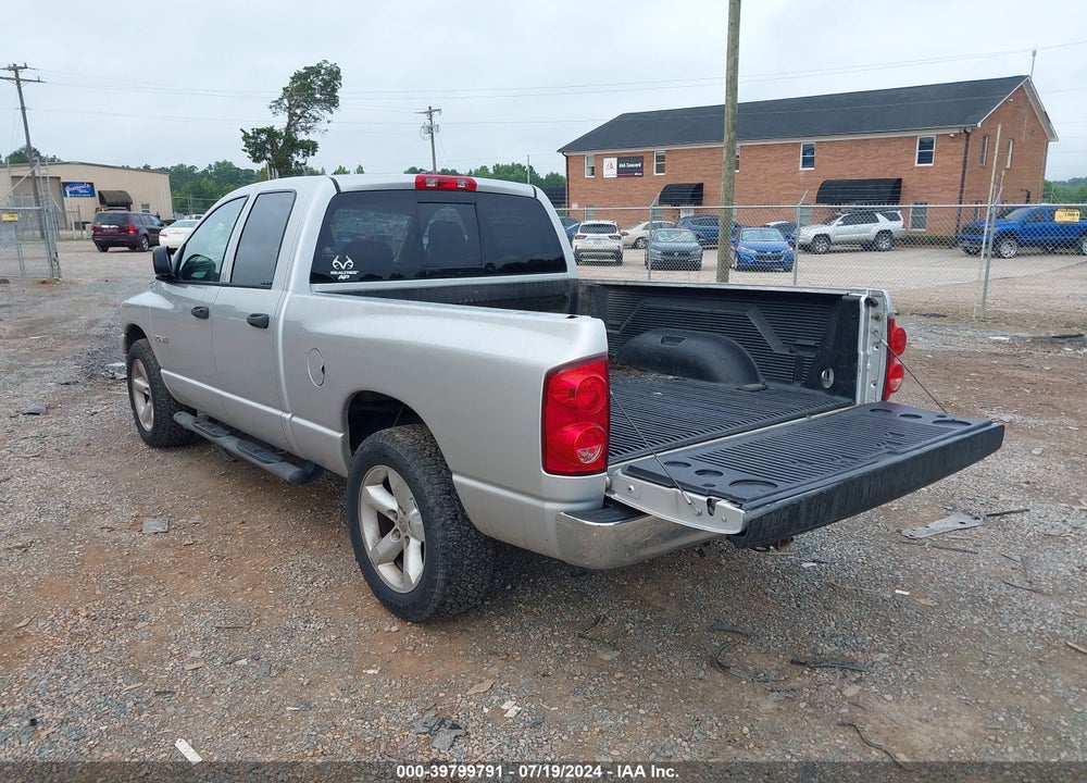 2008 DODGE RAM 1500 SLT VIN: 1D7HA18N98S555699