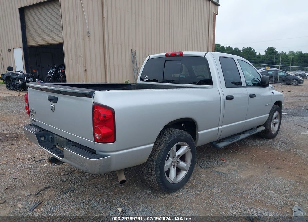 2008 DODGE RAM 1500 SLT VIN: 1D7HA18N98S555699