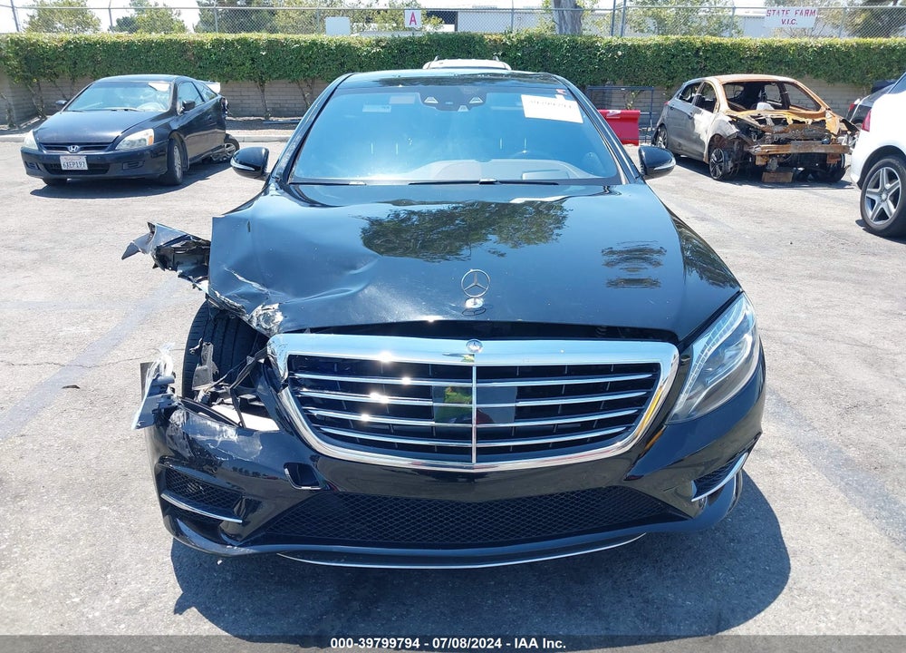 2015 MERCEDES-BENZ S 550 VIN: WDDUG8CB6FA137011