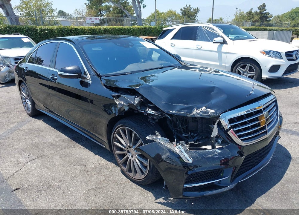 2015 MERCEDES-BENZ S 550 VIN: WDDUG8CB6FA137011