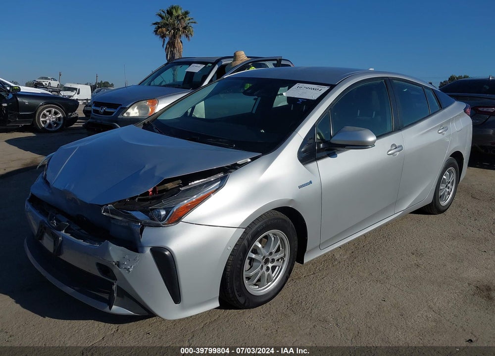 2019 TOYOTA PRIUS LE VIN: JTDKARFU3K3082411