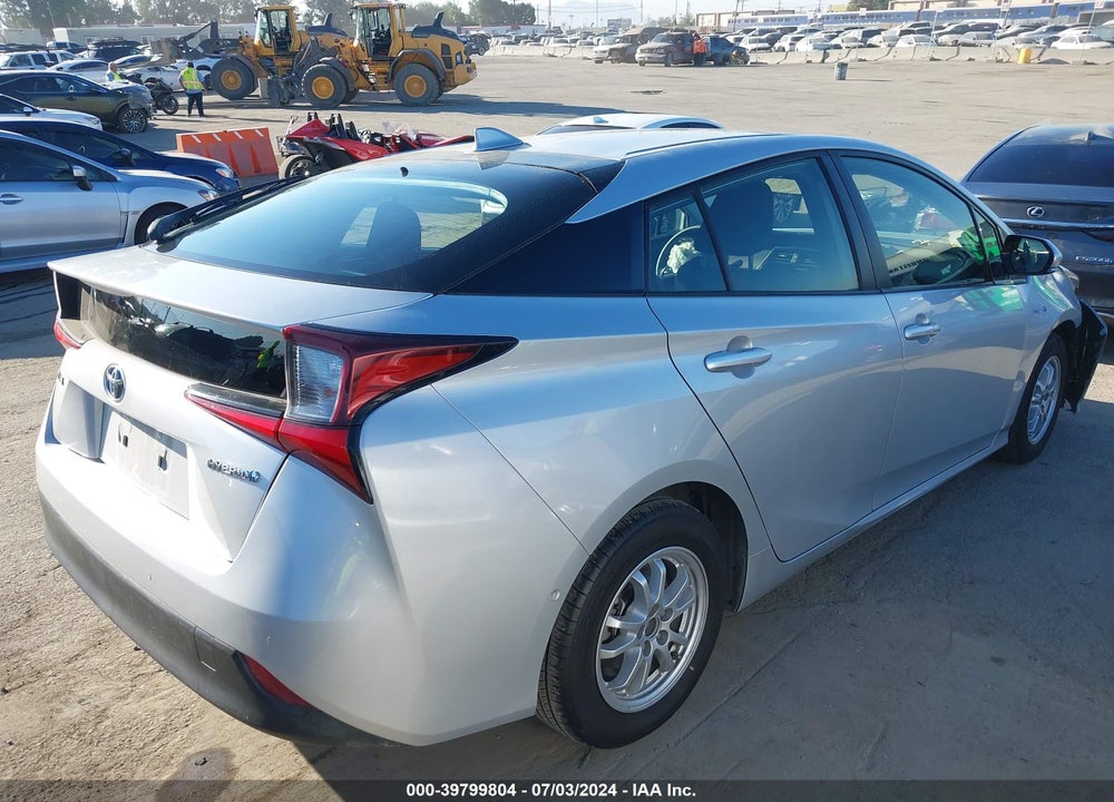2019 TOYOTA PRIUS LE VIN: JTDKARFU3K3082411