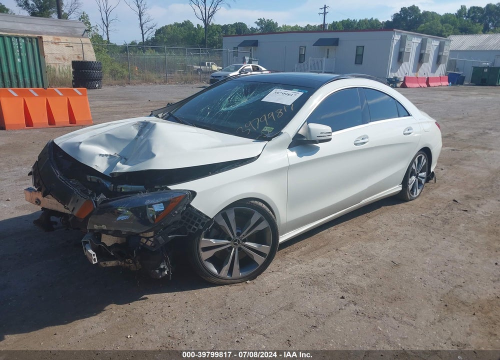 2018 MERCEDES-BENZ CLA 250 VIN: WDDSJ4EB3JN526088