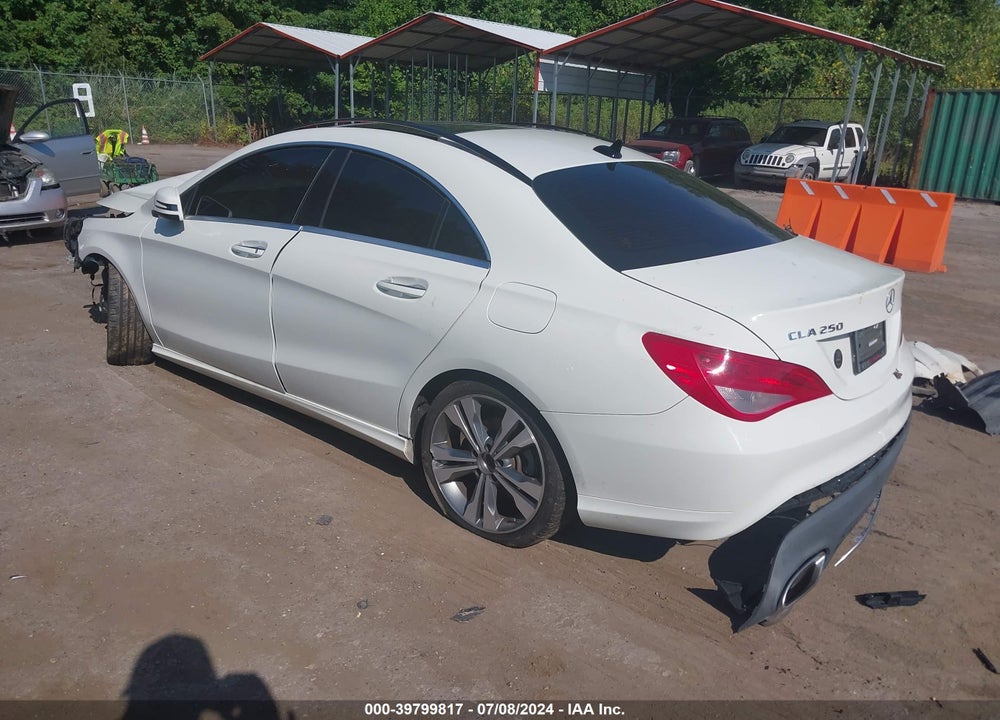 2018 MERCEDES-BENZ CLA 250 VIN: WDDSJ4EB3JN526088