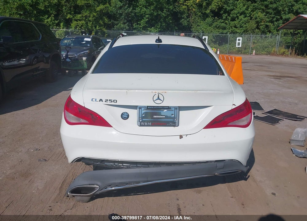 2018 MERCEDES-BENZ CLA 250 VIN: WDDSJ4EB3JN526088