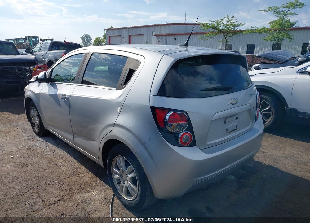 2013 CHEVROLET SONIC LT AUTO VIN: 1G1JC6SB1D4216802