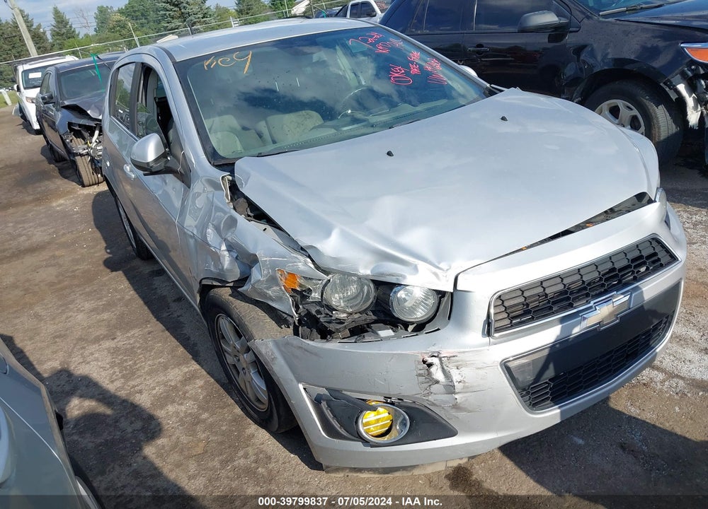 2013 CHEVROLET SONIC LT AUTO VIN: 1G1JC6SB1D4216802