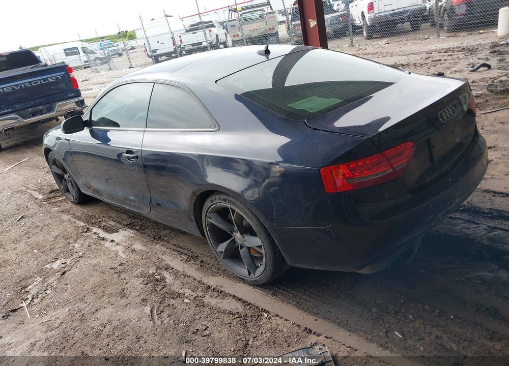 2011 AUDI A5 2.0T PREMIUM VIN: WAULFAFR9BA064748