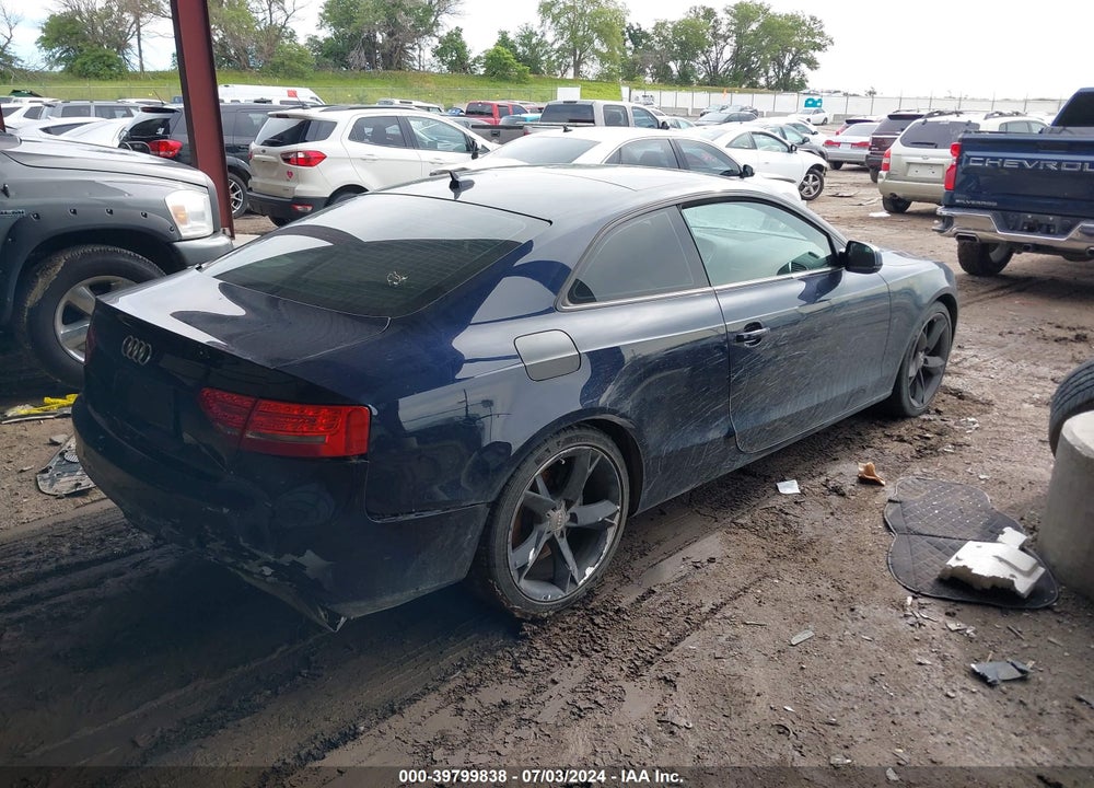 2011 AUDI A5 2.0T PREMIUM VIN: WAULFAFR9BA064748