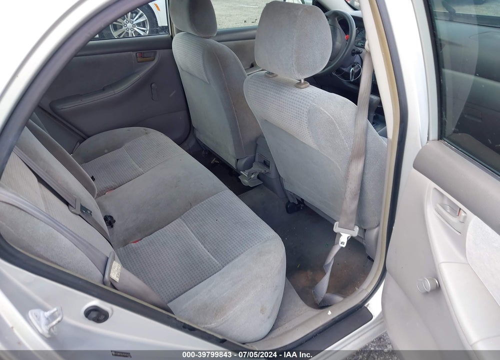 2005 TOYOTA COROLLA CE VIN: JTDBR32EX50054793