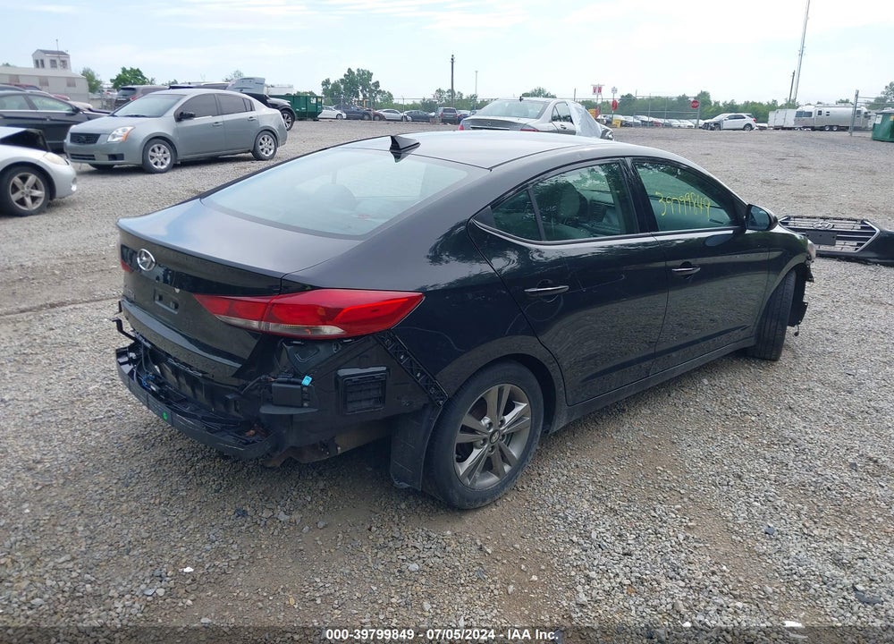 2017 HYUNDAI ELANTRA SE VIN: 5NPD84LF6HH070103