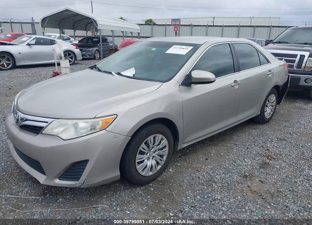 2014 TOYOTA CAMRY LE VIN: 4T1BF1FK6EU401196