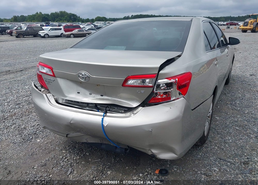 2014 TOYOTA CAMRY LE VIN: 4T1BF1FK6EU401196