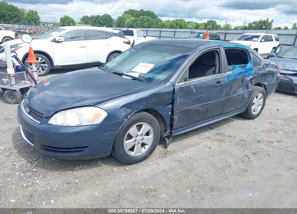 2009 CHEVROLET IMPALA LT VIN: 2G1WT57K891177900