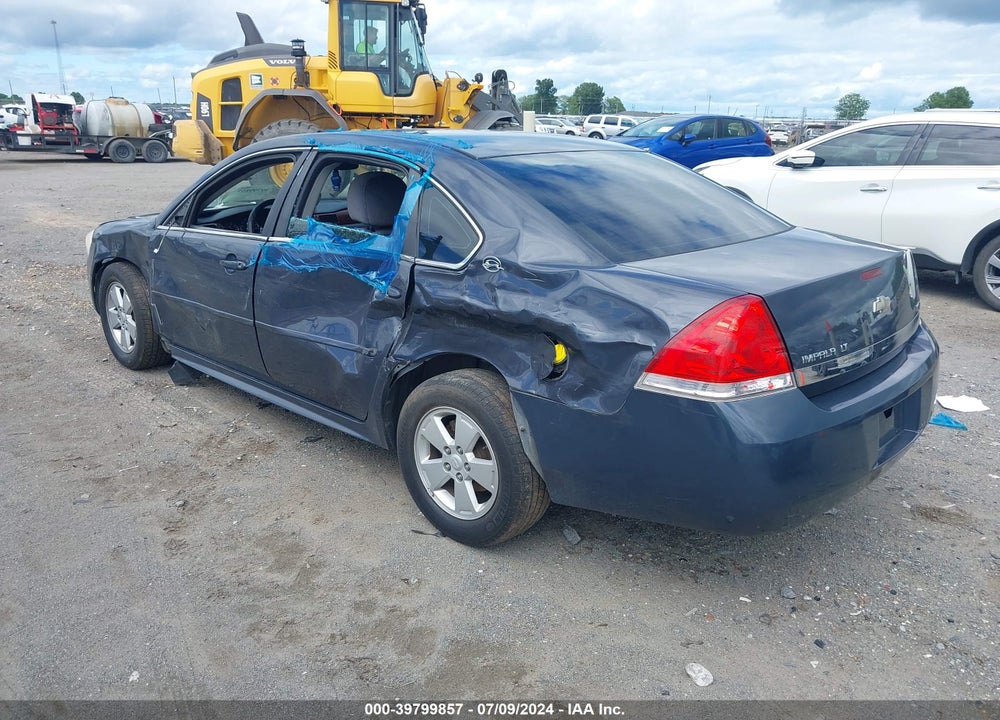 2009 CHEVROLET IMPALA LT VIN: 2G1WT57K891177900