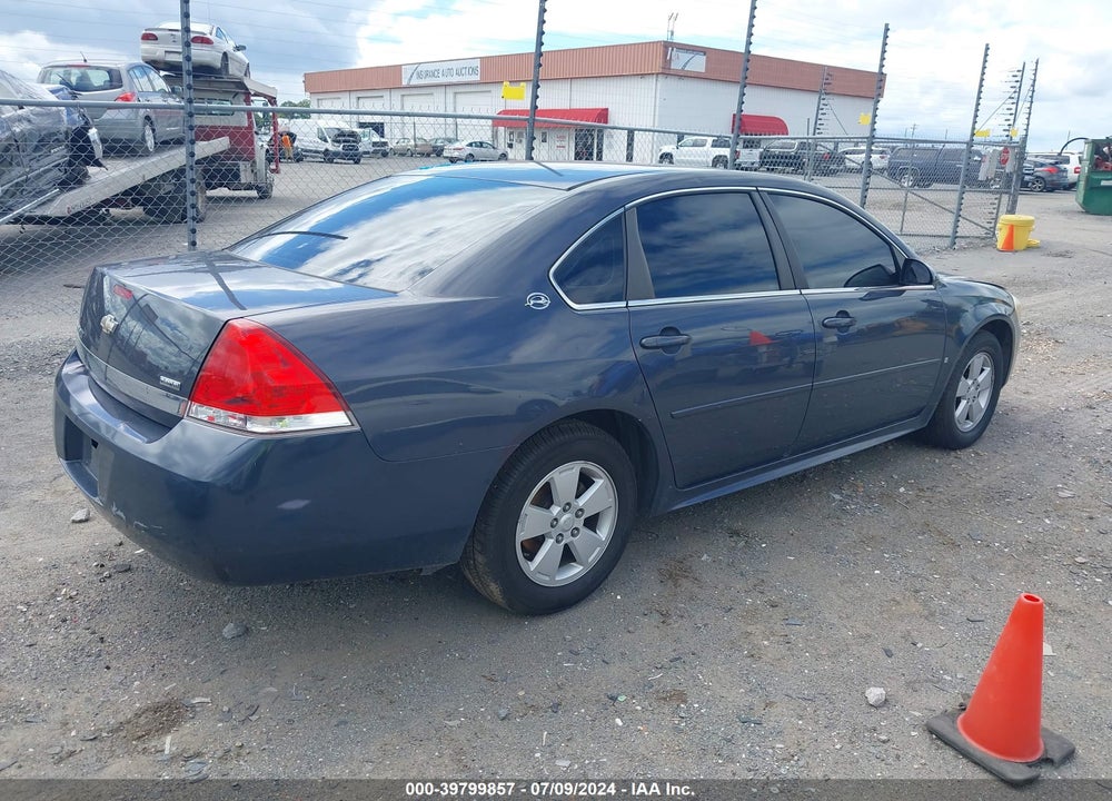2009 CHEVROLET IMPALA LT VIN: 2G1WT57K891177900