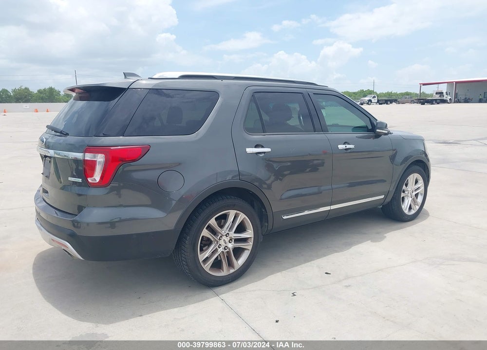 2017 FORD EXPLORER VIN: 1FM5K7FHXHGA58380