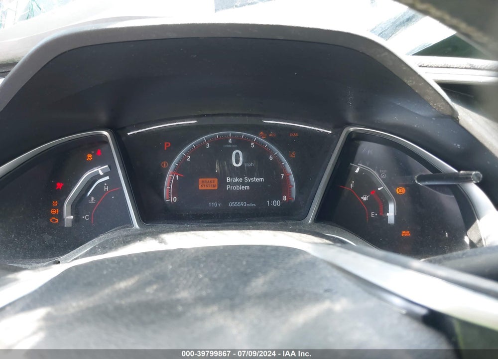 2019 HONDA CIVIC SPORT VIN: 2HGFC2F86KH529589
