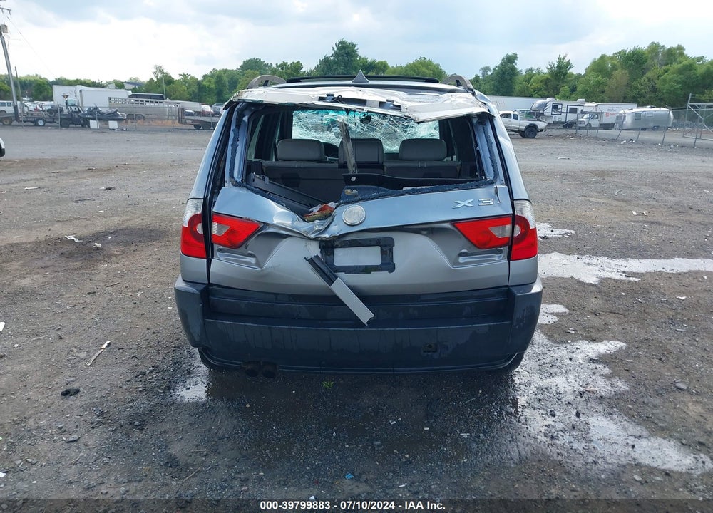 2004 BMW X3 2.5I VIN: WBXPA73434WC44124