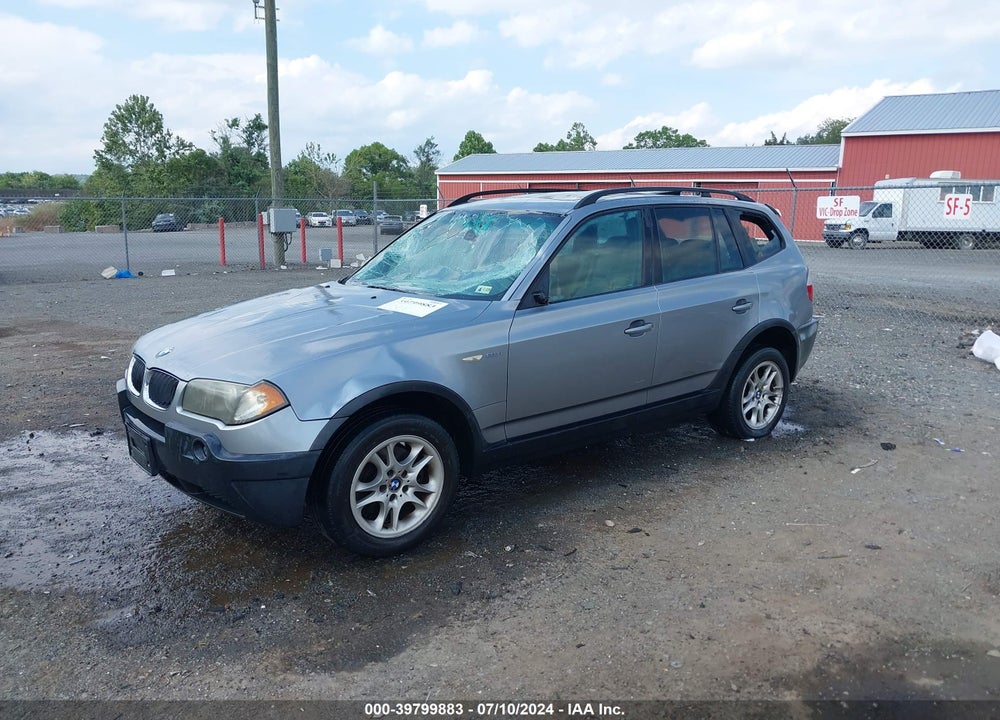 2004 BMW X3 2.5I VIN: WBXPA73434WC44124