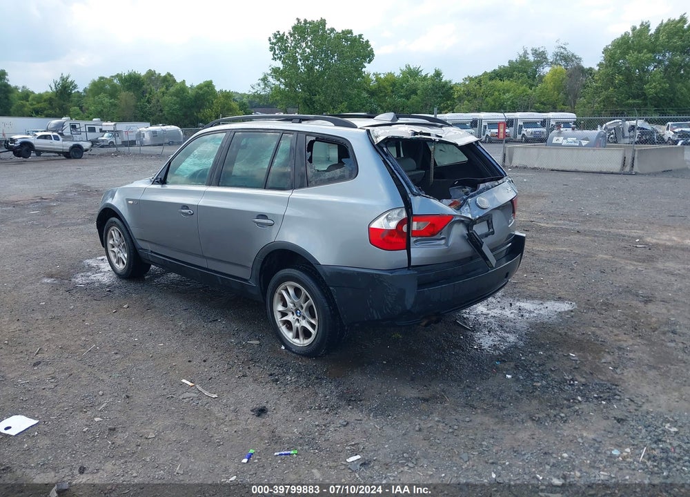 2004 BMW X3 2.5I VIN: WBXPA73434WC44124