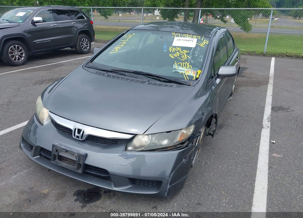 2011 HONDA CIVIC LX-S VIN: 2HGFA1F69BH523610
