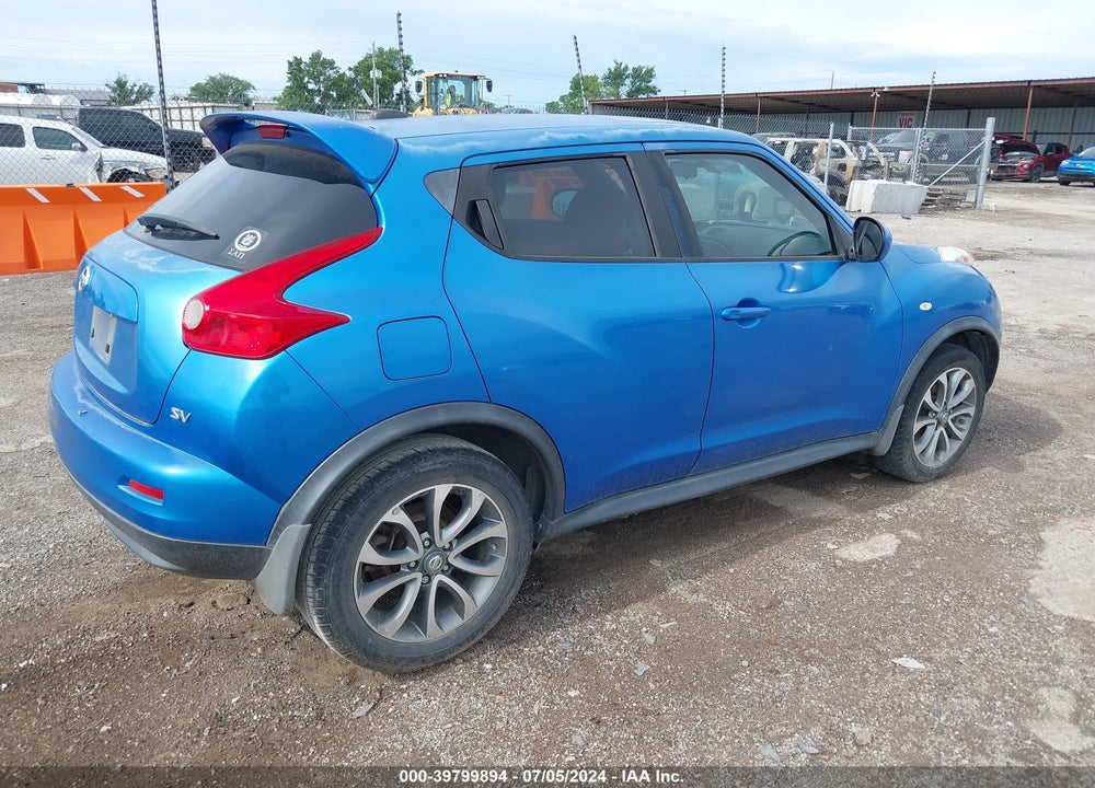 2011 NISSAN JUKE SV VIN: JN8AF5MR7BT003850