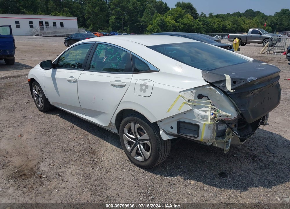 2018 HONDA CIVIC LX VIN: 2HGFC2F52JH570225