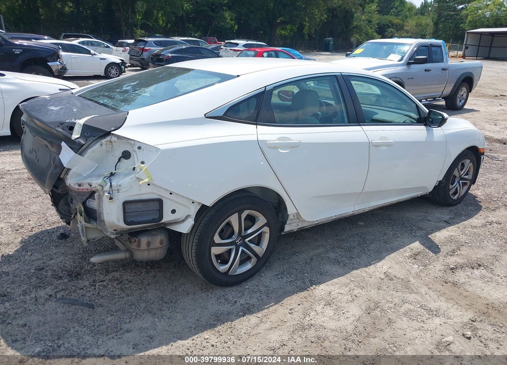 2018 HONDA CIVIC LX VIN: 2HGFC2F52JH570225