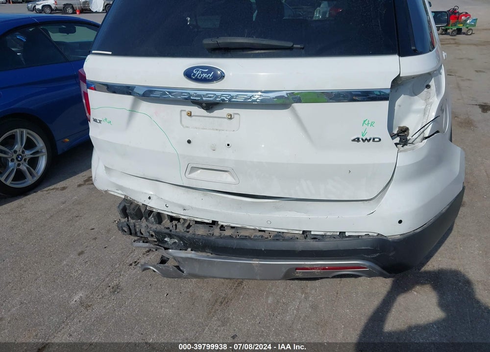 2017 FORD EXPLORER XLT VIN: 1FM5K8D82HGD52493