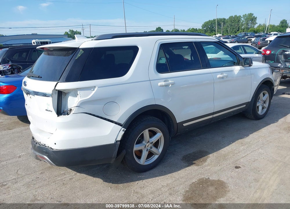 2017 FORD EXPLORER XLT VIN: 1FM5K8D82HGD52493