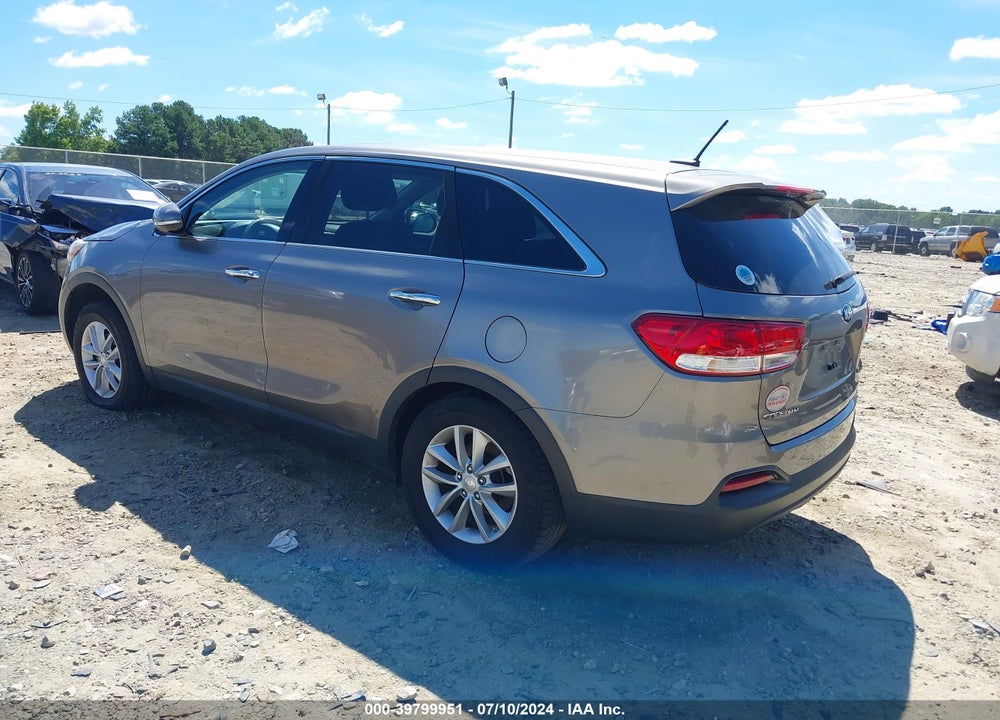2016 KIA SORENTO VIN: 5XYPG4A32GG074373