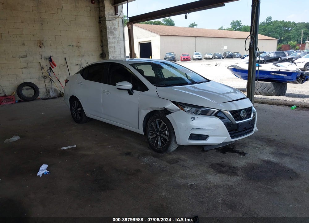 2021 NISSAN VERSA SV XTRONIC CVT VIN: 3N1CN8EV6ML885656