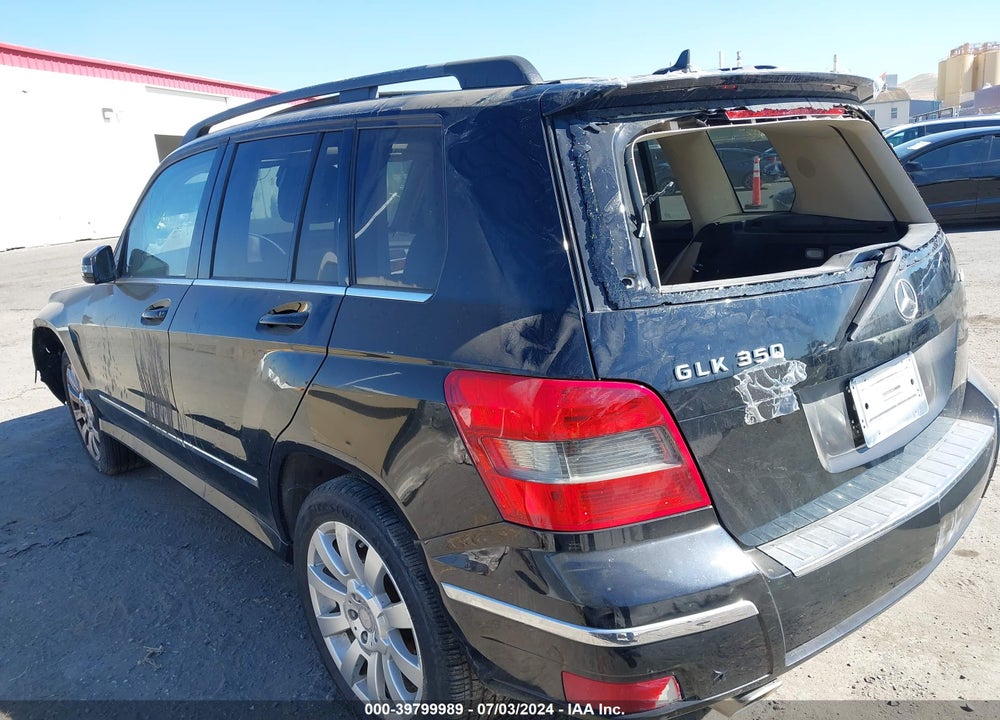 2012 MERCEDES-BENZ GLK 350 4MATIC VIN: WDCGG8HB8CF904771