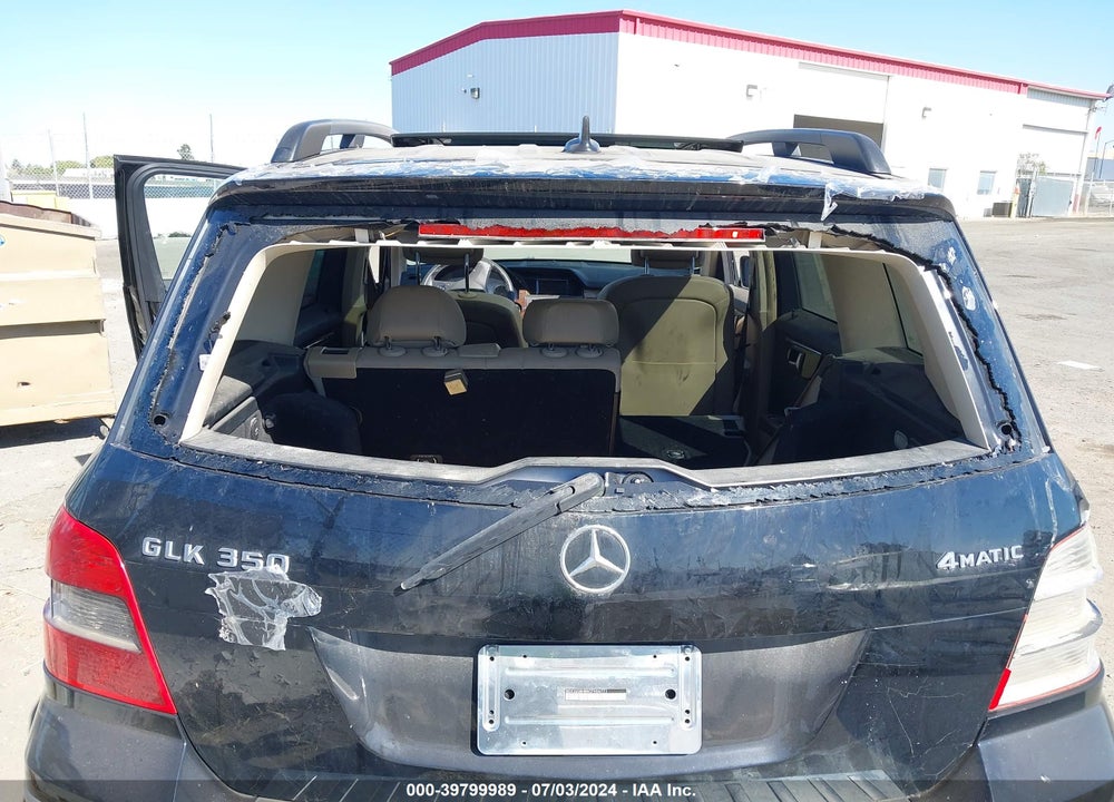 2012 MERCEDES-BENZ GLK 350 4MATIC VIN: WDCGG8HB8CF904771