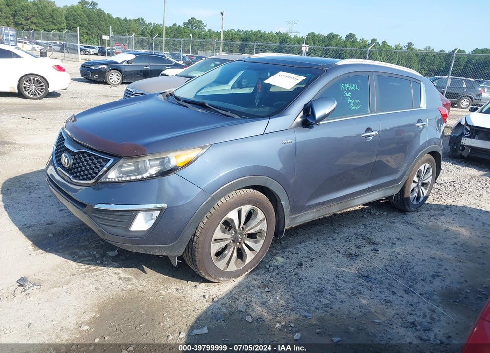 2013 KIA SPORTAGE SX VIN: KNDPCCA69D7453685