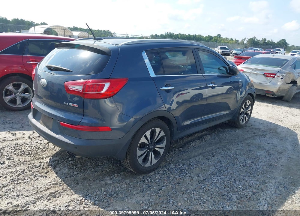 2013 KIA SPORTAGE SX VIN: KNDPCCA69D7453685