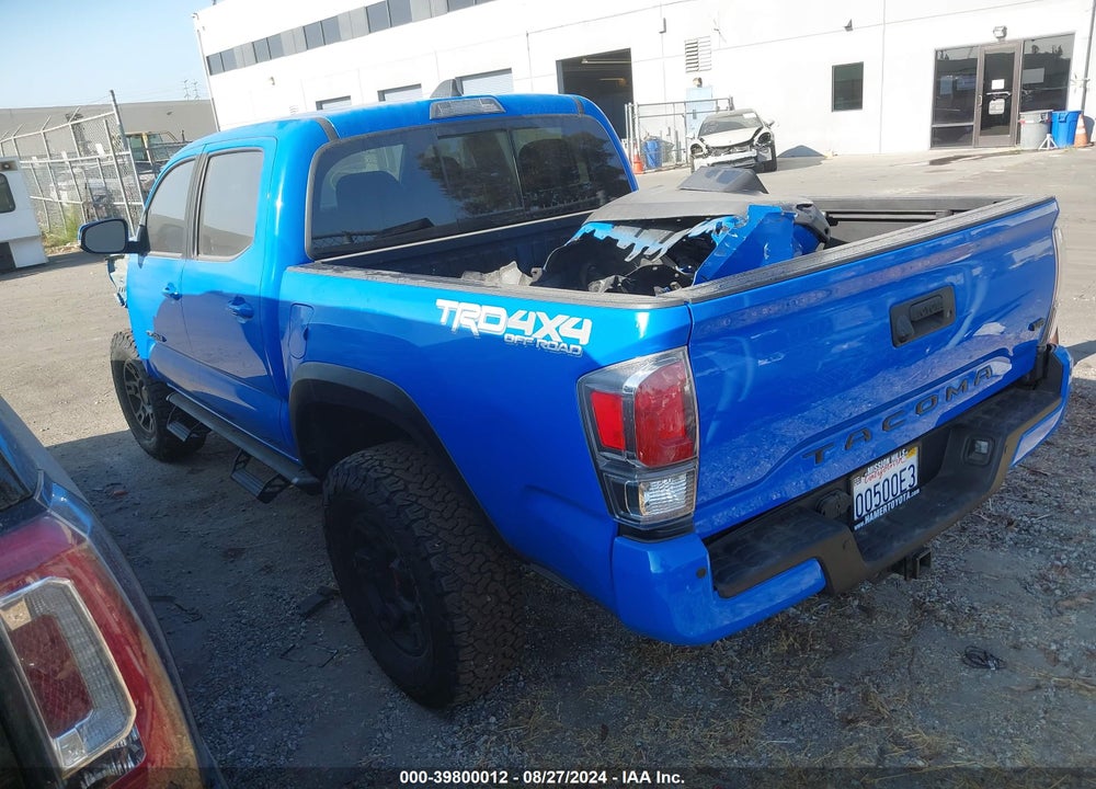 2021 TOYOTA TACOMA TRD OFF ROAD VIN: 3TMCZ5AN1MM404552
