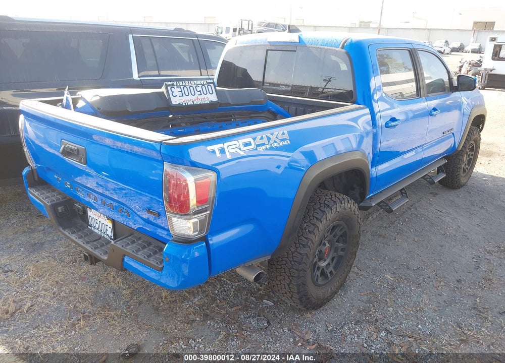 2021 TOYOTA TACOMA TRD OFF ROAD VIN: 3TMCZ5AN1MM404552
