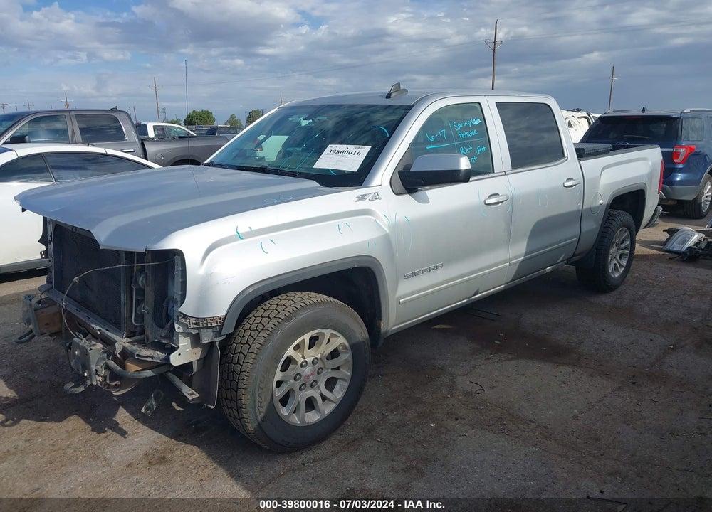 2017 GMC SIERRA 1500 SLE VIN: 3GTU2MEC5HG287770