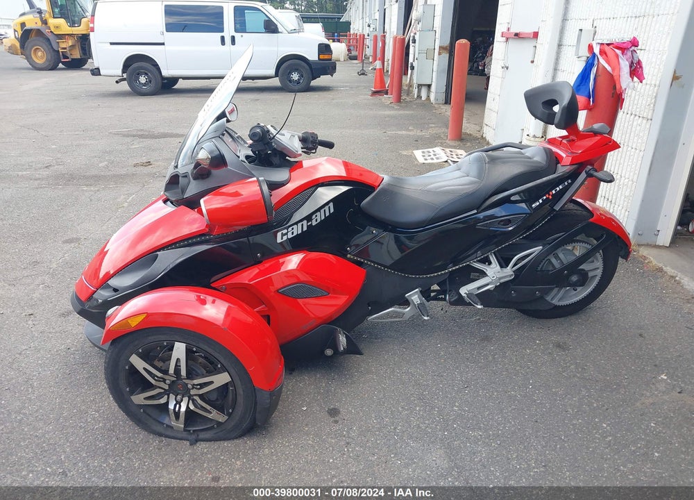 2009 CAN-AM SPYDER ROADSTER RS VIN: 2BXJAXA119V001363