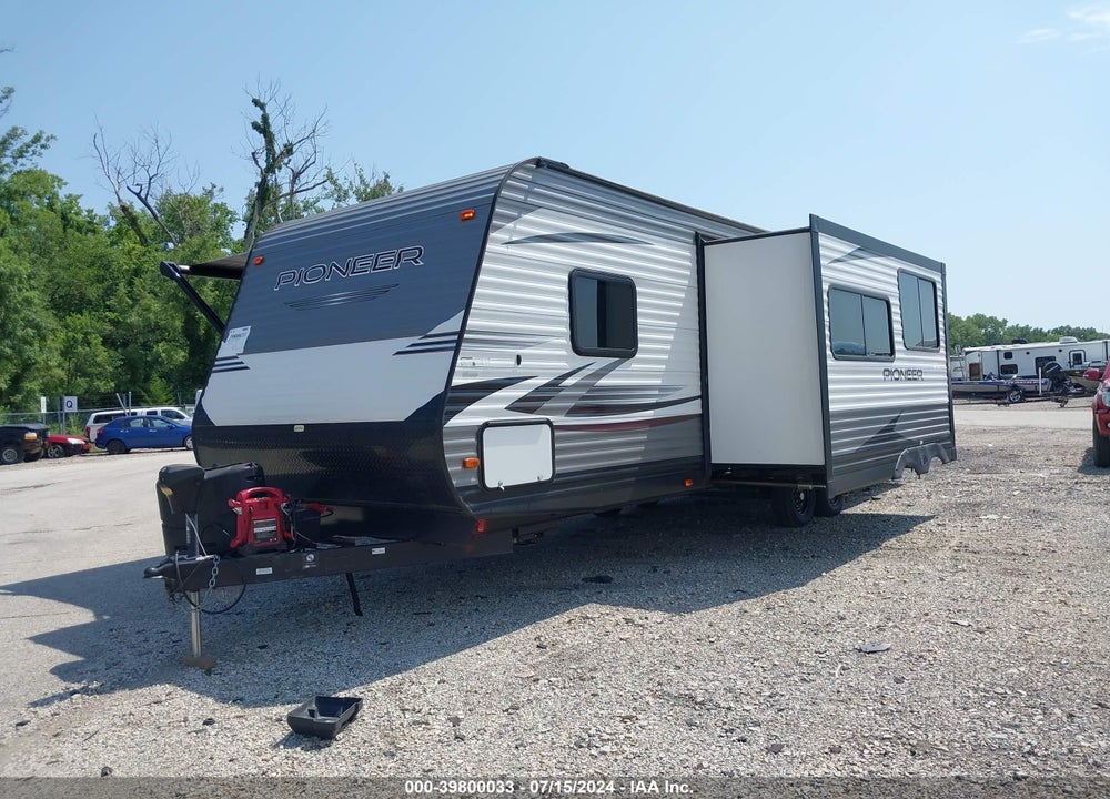2019 HEARTLAND RV PIONEER BH270 TRAVEL TRAILER VIN: 5SFPB322XKE412065