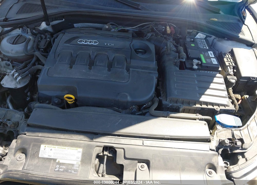 2015 AUDI A3 2.0 TDI PREMIUM VIN: WAUCJGFF9F1046683