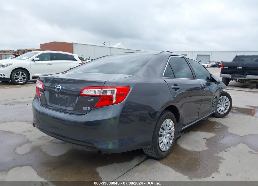 2013 TOYOTA CAMRY HYBRID LE VIN: 4T1BD1FK3DU082084