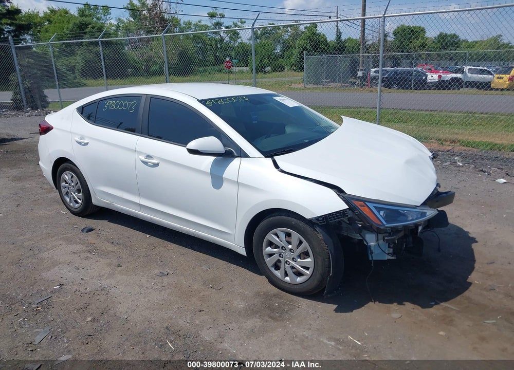 2019 HYUNDAI ELANTRA SE VIN: 5NPD74LF9KH487287