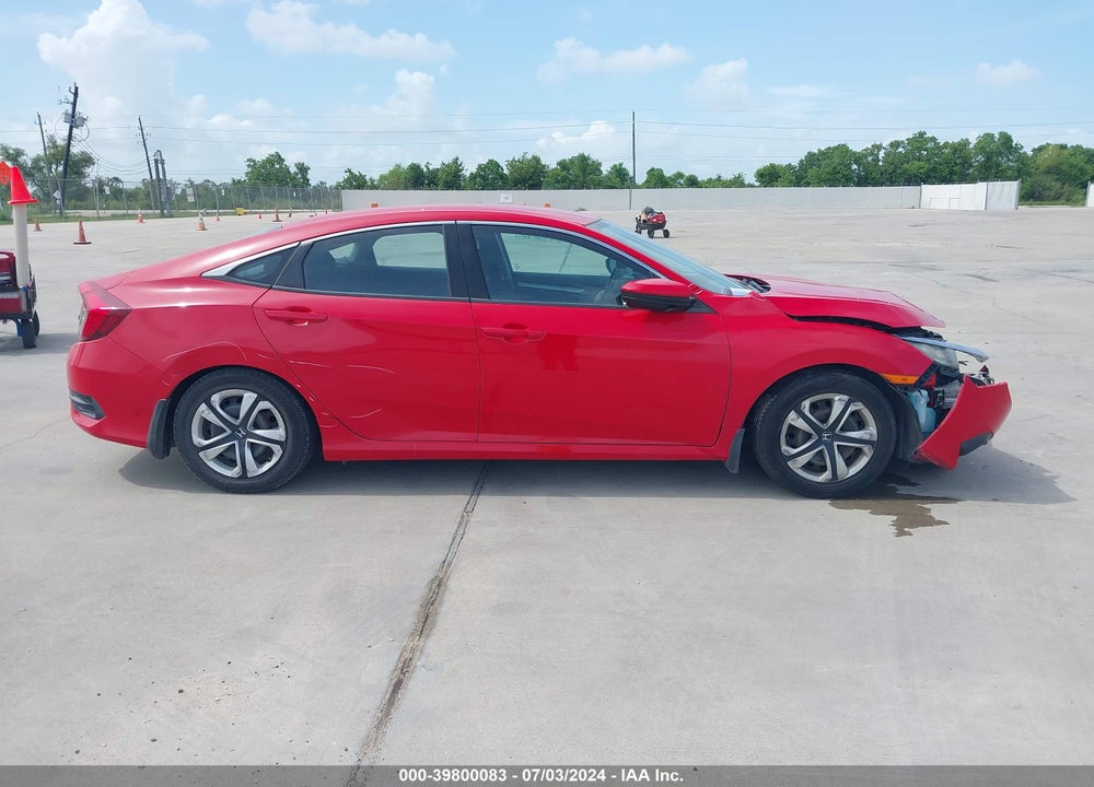2016 HONDA CIVIC LX VIN: 2HGFC2F50GH552105